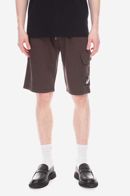 C.P. Company szorty bawełniane Light Fleece Shorts