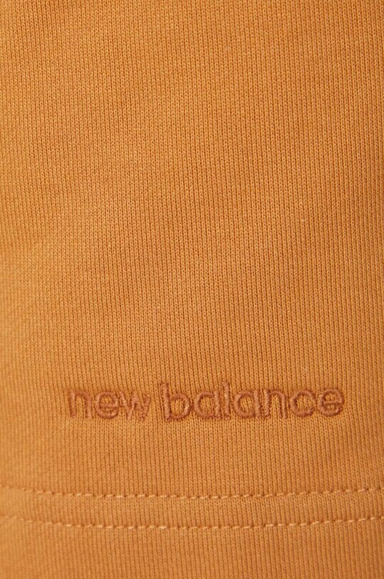 New Balance cotton shorts MS23550TOB orange