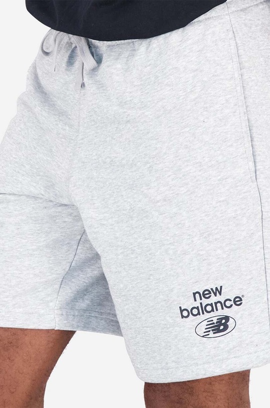 Odzież New Balance szorty MS31520AG szary