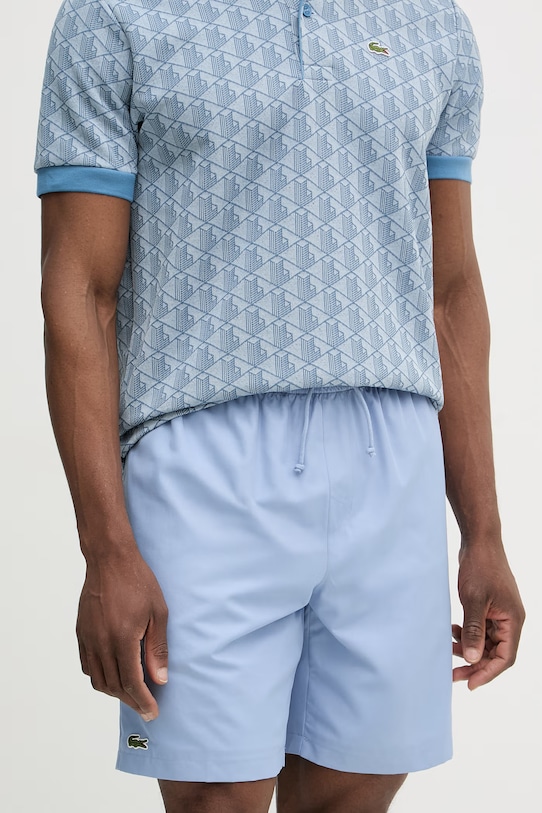 Lacoste szorty tkanina niebieski GH353T.031