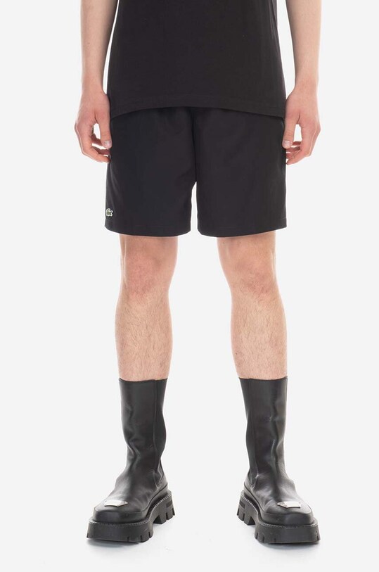 Шорты Lacoste ткань чёрный GH353T.031