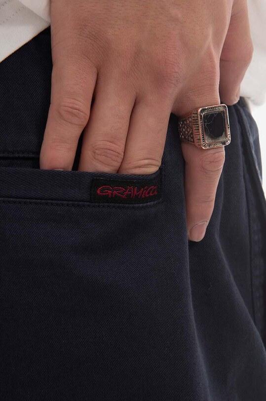 Gramicci pantaloncini in cotone G-Short blu navy G101.OGT