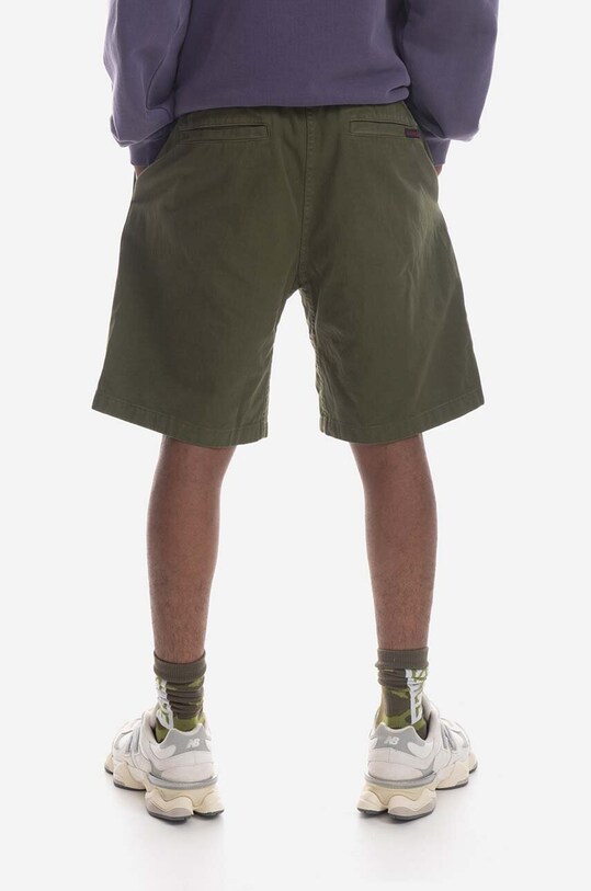 Gramicci pantaloni scurți din bumbac G-Short G101.OGT verde SS25