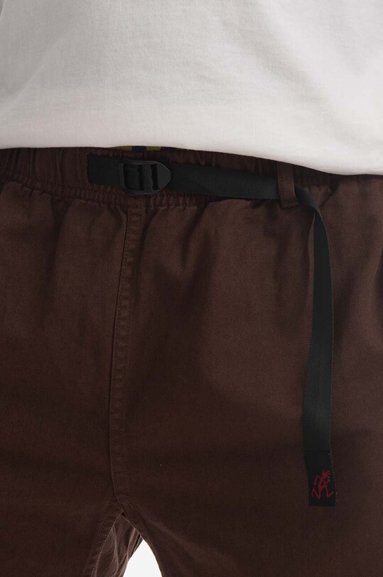 Gramicci pantaloni scurți din bumbac G-Short G101.OGT maro