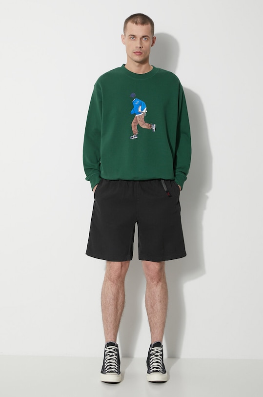 Βαμβακερό σορτσάκι Gramicci G-Short G101.OGT μαύρο SS25