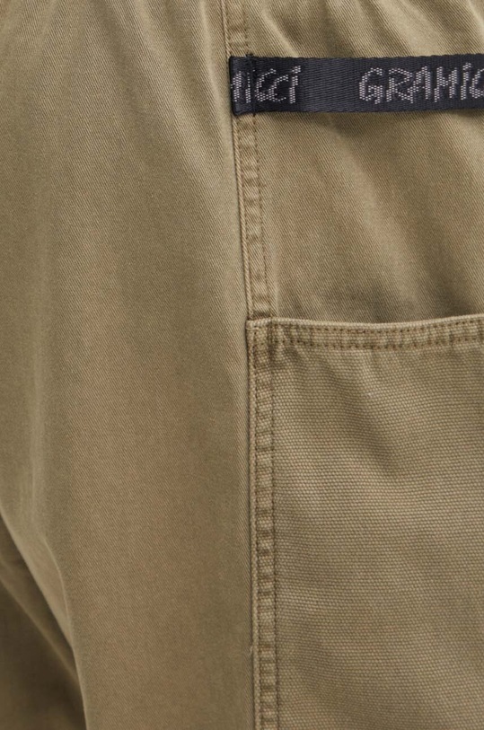 Gramicci pantaloni scurti din bumbac Gadget Short verde G104.OGT