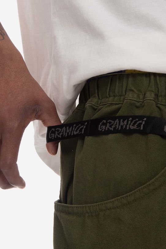 Bavlněné šortky Gramicci Gadget Short G104.OGT zelená SS25