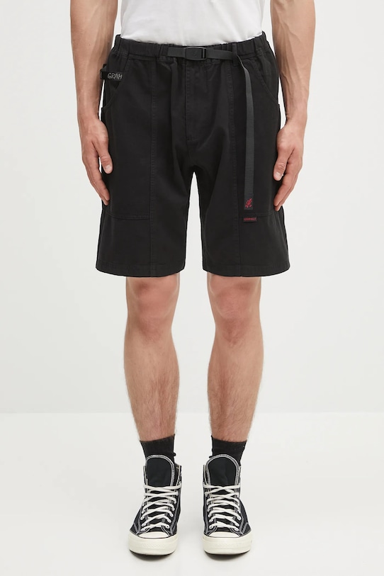 Хлопковые шорты Gramicci Gadget Short гладкий чёрный G104.OGT