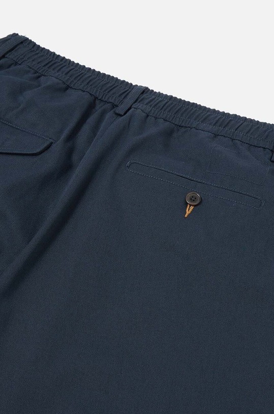 Universal Works szorty bawełniane Pleated Track 28154.NAVY