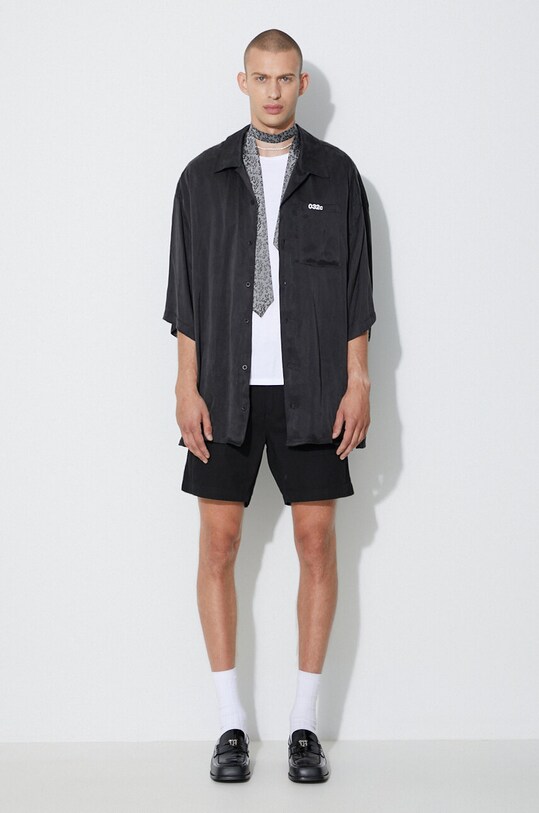 Corridor pantaloncini in cotone CS0051.BLK nero SS23