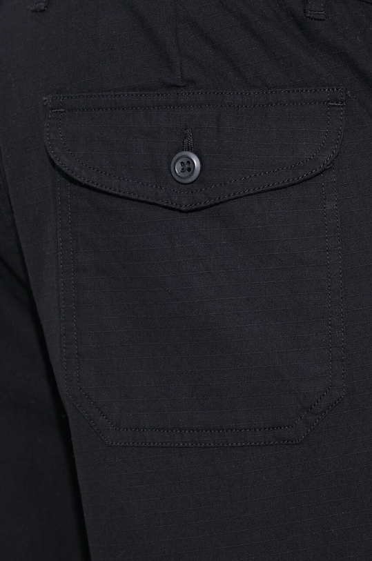 Corridor pantaloni scurți din bumbac CS0051.BLK negru