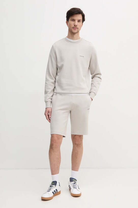 Šortky Calvin Klein K10K111208 sivá SS25