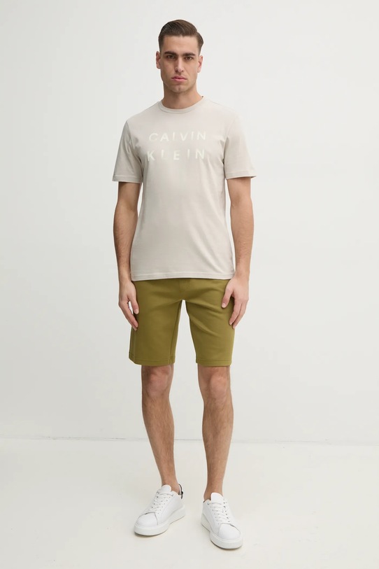 Šortky Calvin Klein K10K111208 zelená SS25