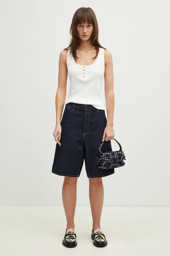 Джинсовые шорты Carhartt WIP Single Knee Short I032026.102