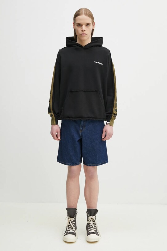 Τζιν σορτς Carhartt WIP Single Knee Short μπλε I032026.106