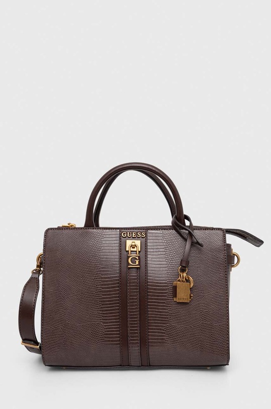 Guess torebka GINEVRA nie mieści A4 brązowy HWKB87.34060
