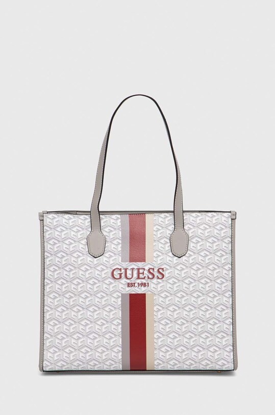 Τσάντα Guess στάμπα λευκό HWSC86.65240