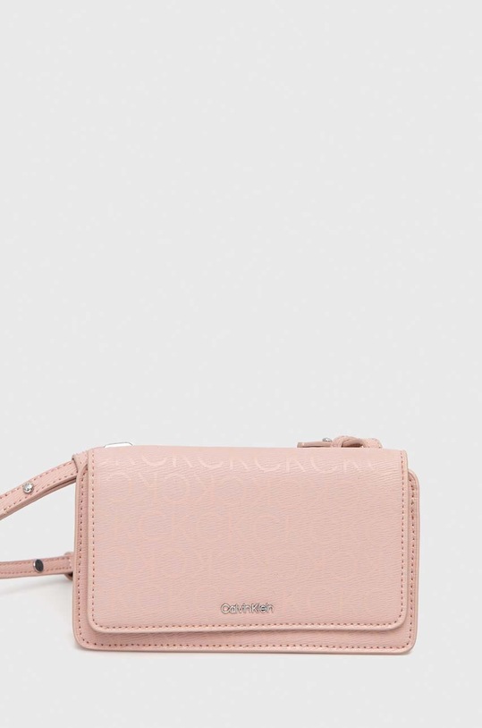 Calvin Klein torebka nie mieści A4 różowy K60K610481.PPYX