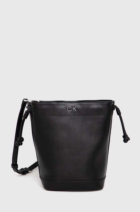 Calvin Klein torebka nie mieści A4 czarny K60K610450.PPYX
