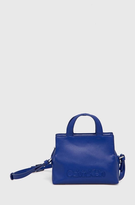 Calvin Klein torebka nie mieści A4 niebieski K60K610443.PPYX