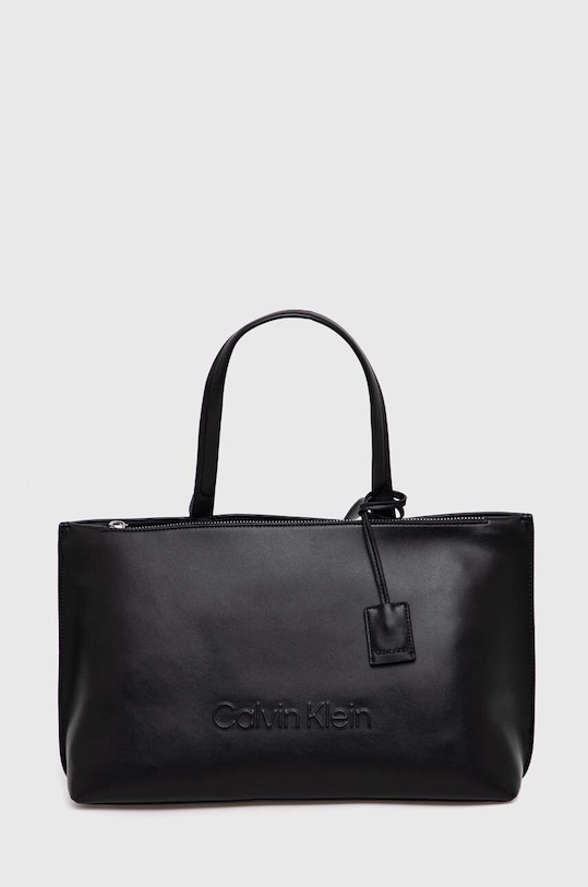 Calvin Klein kézitáska szintetikus bőr fekete K60K610722.PPYX
