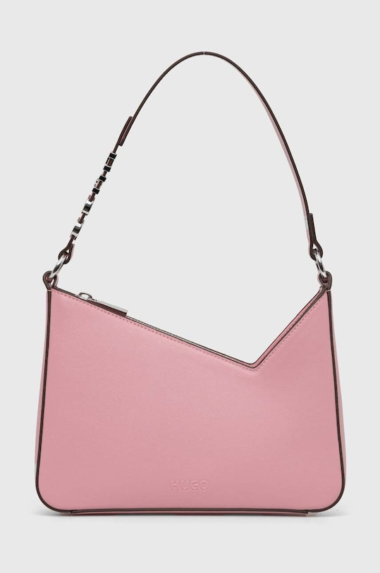 HUGO torebka nie mieści A4 różowy 50482511