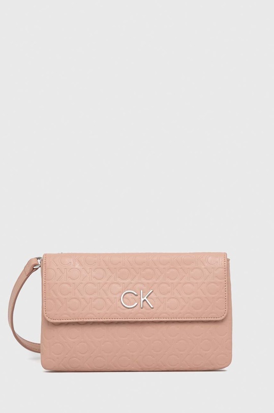 Calvin Klein torebka nie mieści A4 różowy K60K610206.PPYX