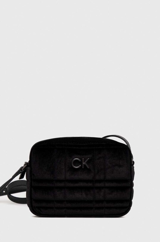 Calvin Klein torebka nie mieści A4 czarny K60K610203.PPYX