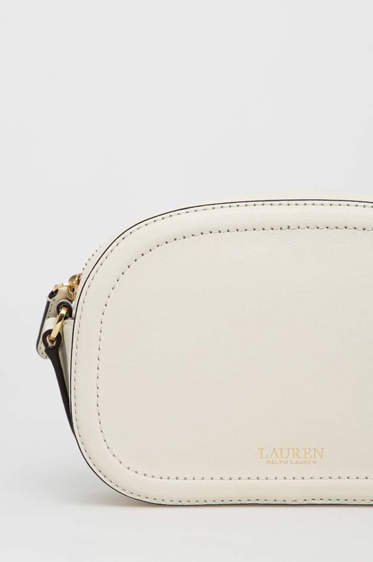 Lauren Ralph Lauren torebka skórzana beżowy 431876412