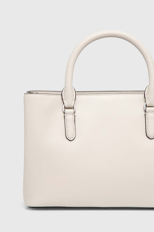 Akcesoria Lauren Ralph Lauren torebka skórzana 431876725 beżowy