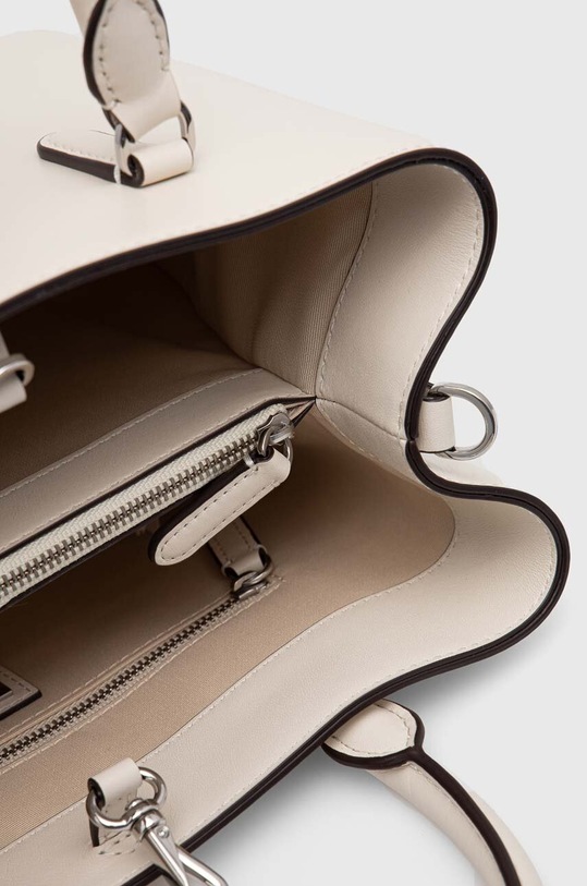 Lauren Ralph Lauren torebka skórzana 431876725 beżowy