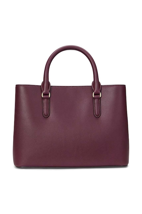 Usnjena torbica Lauren Ralph Lauren 431876725 bordo AW24