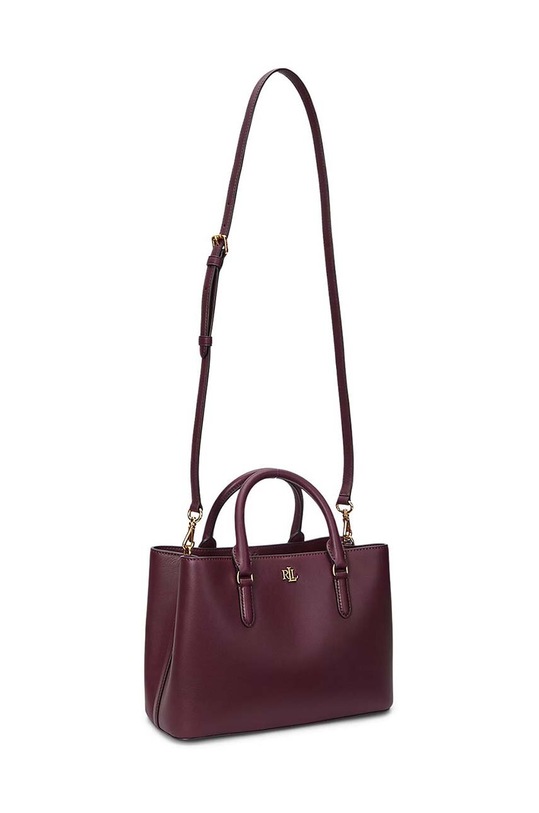 Accessori Lauren Ralph Lauren borsa a mano in pelle 431876725 granata