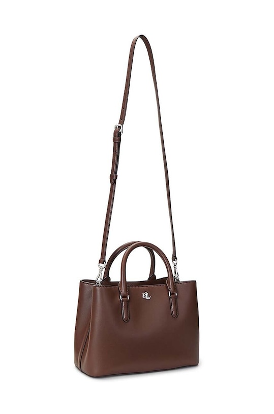 Dodatki Usnjena torbica Lauren Ralph Lauren 431876725 rjava