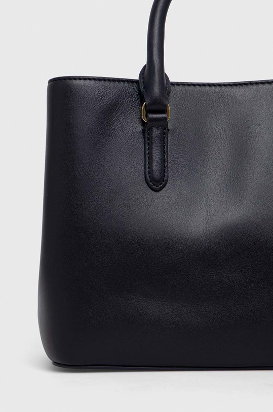 Lauren Ralph Lauren torebka skórzana granatowy 431876725