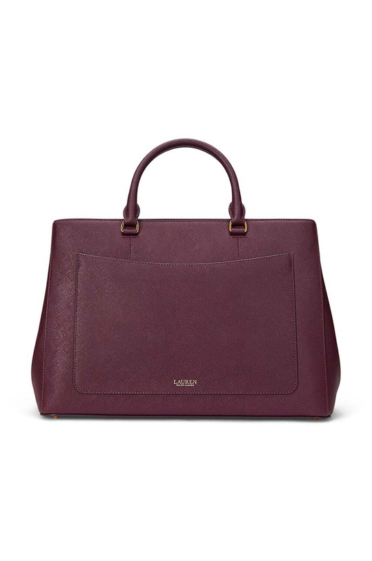 Kožená kabelka Lauren Ralph Lauren 431898556 červená AW24