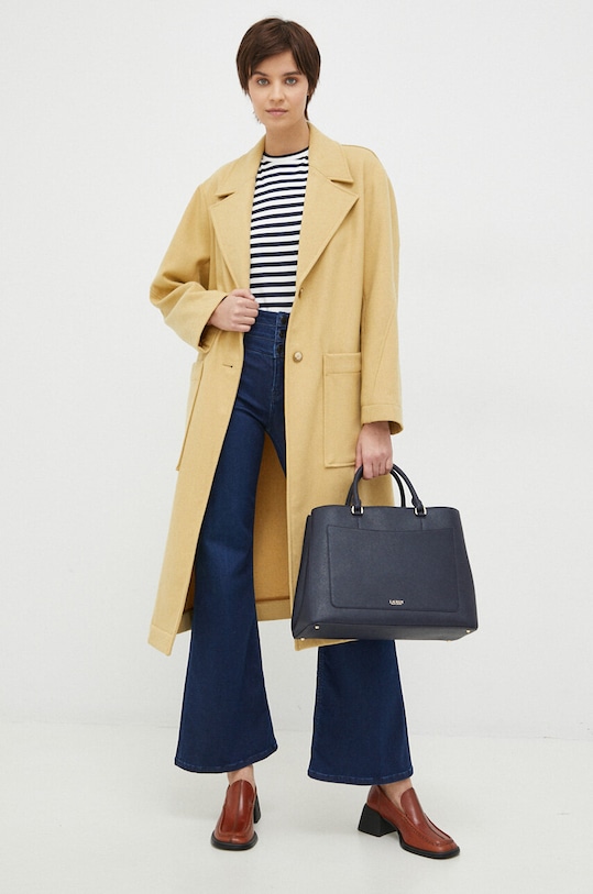 Kožna torba Lauren Ralph Lauren 431898556