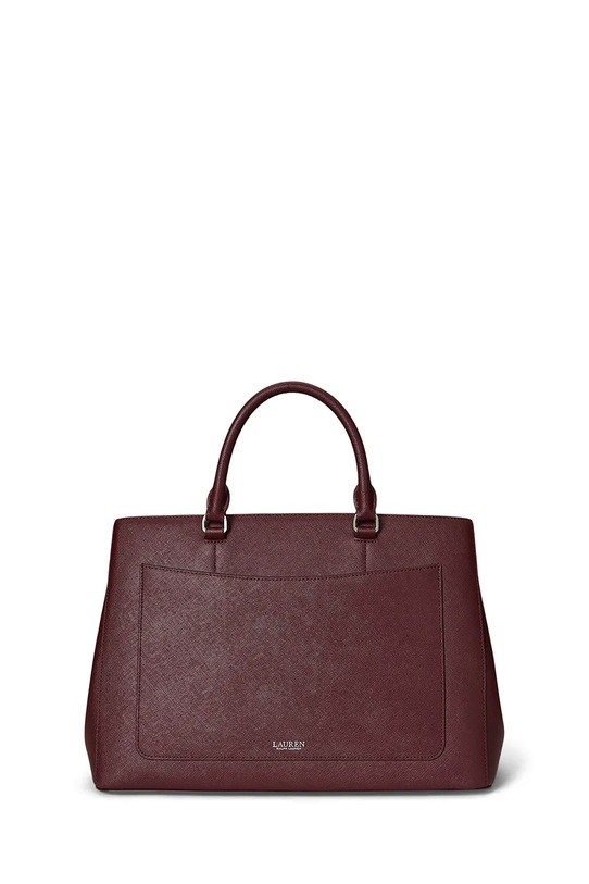 Dodatki Usnjena torbica Lauren Ralph Lauren 431898556 bordo