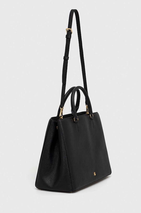 Lauren Ralph Lauren borsa a mano in pelle 431898556 nero AW25