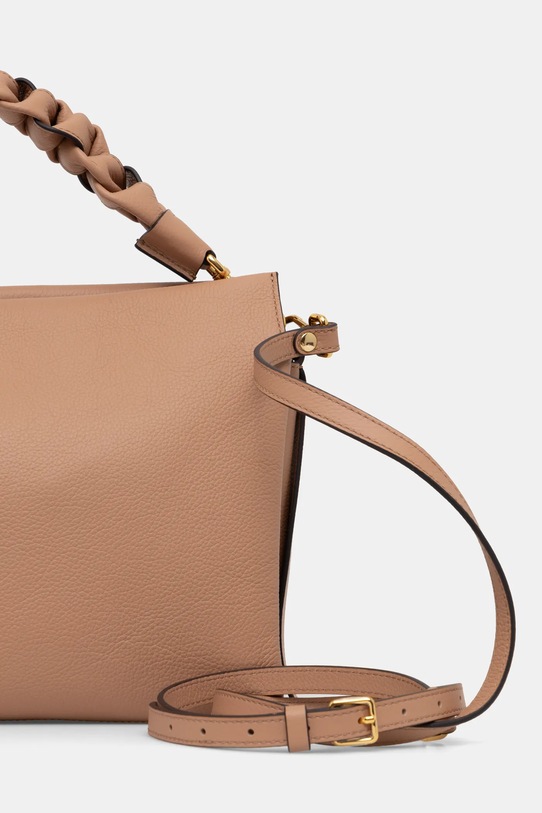 Kiegészítők Coccinelle bőr táska E1.M50.19.02.01 bézs