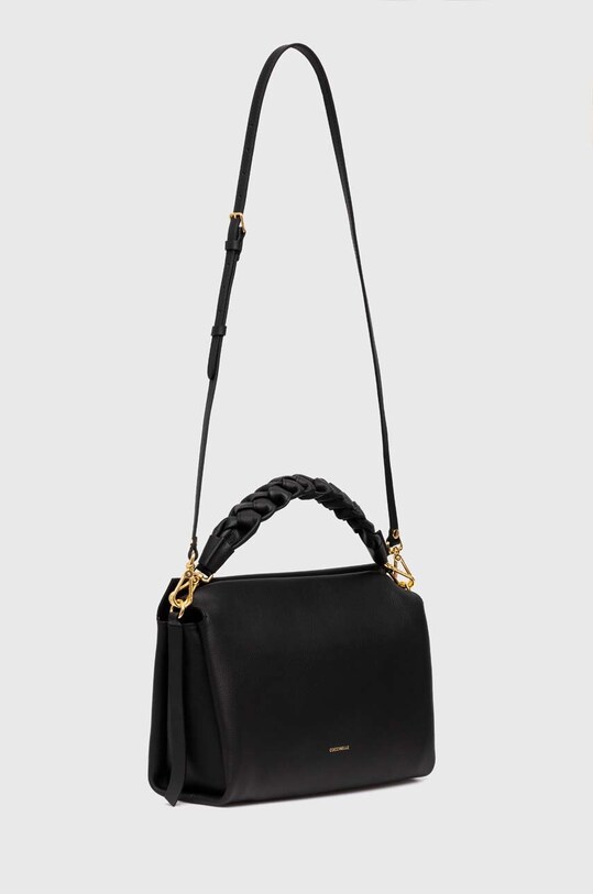 Coccinelle poseta de piele E1.M50.19.02.01 negru AW24