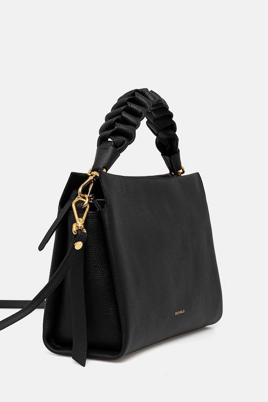 Coccinelle torebka skórzana E1.M50.19.02.01 czarny AA00