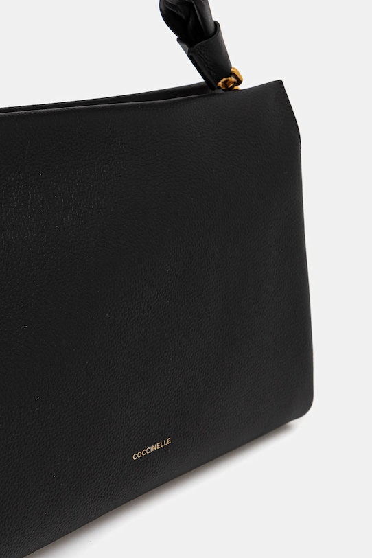 Akcesoria Coccinelle torebka skórzana E1.M50.19.02.01 czarny