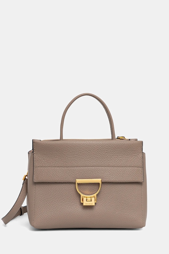 Шкіряна сумочка Coccinelle лицьова шкіра коричневий E1.MD5.18.01.01