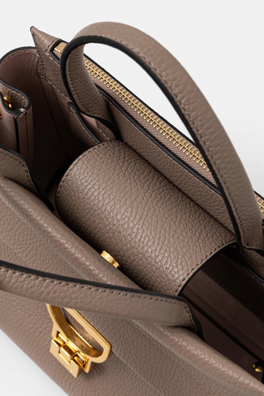 Шкіряна сумочка Coccinelle E1.MD5.18.01.01 коричневий