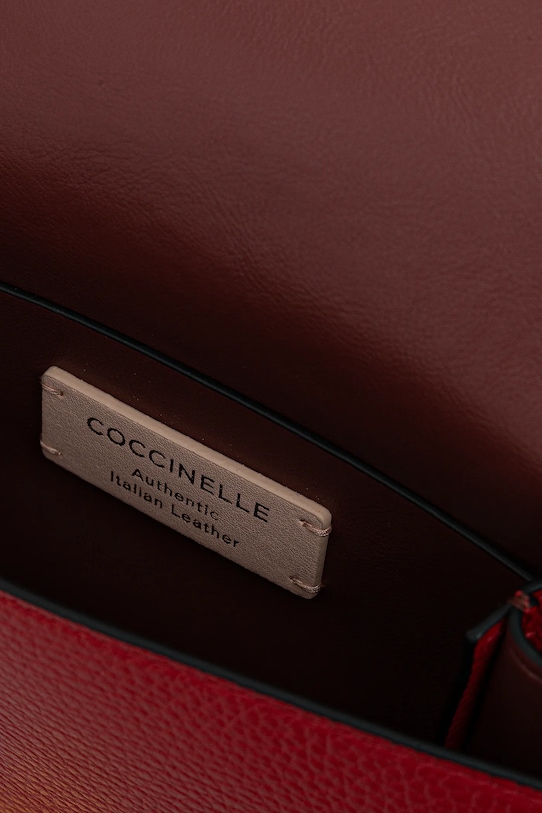 Coccinelle torebka skórzana Arlettis E1.MD5.19.03.01 czerwony