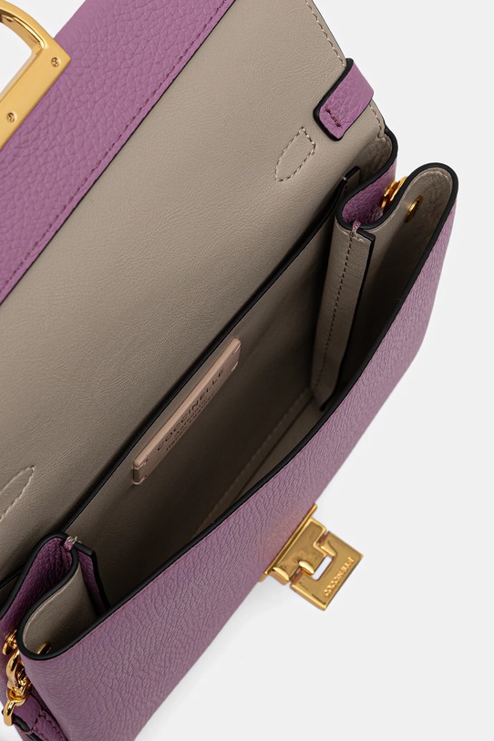 Coccinelle torebka skórzana Arlettis E1.MD5.19.03.01 fioletowy