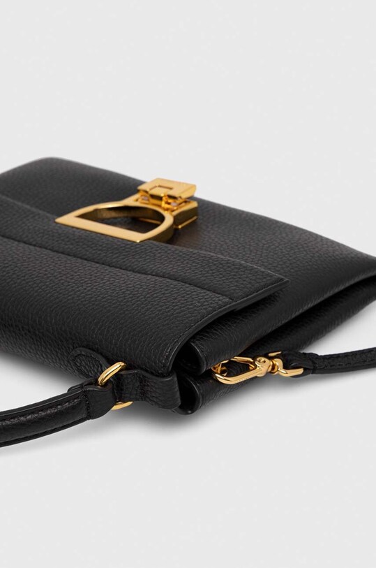 Kiegészítők Coccinelle bőr táska Arlettis E1.MD5.19.03.01 fekete