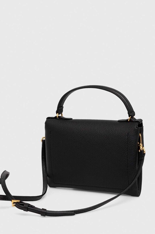Coccinelle bőr táska Arlettis fekete E1.MD5.19.03.01