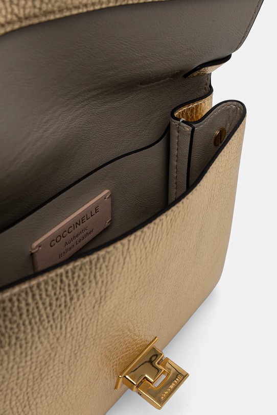 Coccinelle geantă de piele Arlettis aur E1.MD5.19.03.01